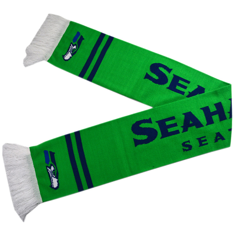 Premium Custom Jacquard Scarf for football Clubs with Custom Sizes