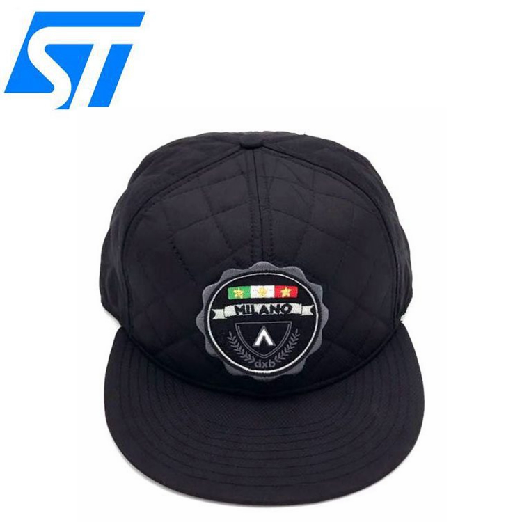 OEM Custom Empoidery Patch Fashion Hip Hop Hat Velkoobchodní plochý okraj Snapback Cap